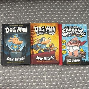 Dog Man and Captain Underpants Book Set